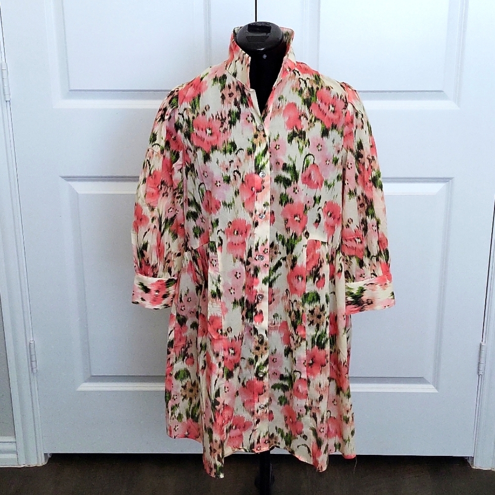 Tuckernuck Pink Floral Dress